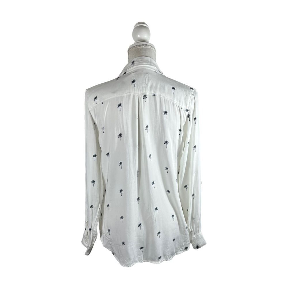 Rails Charli Palm Tree Print Button Up Blouse - image 7